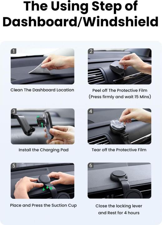 Produktbild Ugreen MagSafe Car charger 2-in-1