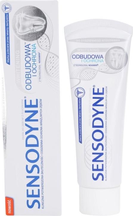 Produktbild Sensodyne Toothpaste For Sensitive Teeth Repair & Protect Whitening 75 Ml (75 ml)