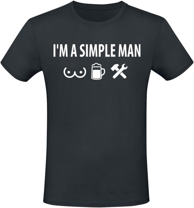 Produktbild Gaming-Sprüche I'm A Simple Man (3XL)
