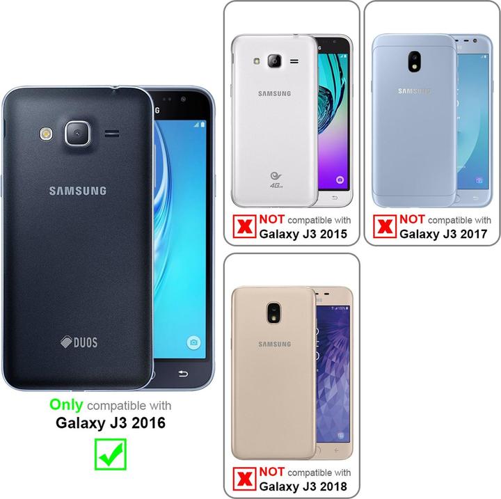 Immagine prodotto Cadorabo Libro con copertina con funzione di stand (Samsung Galaxy J3)