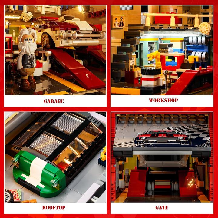 Image du produit Lumibricks Street Mod Garage