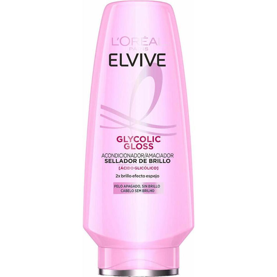 L'oréal Paris , Balsamo, L'oral Elvive Glycolic Gloss Conditioner 300 Ml (300 Ml)