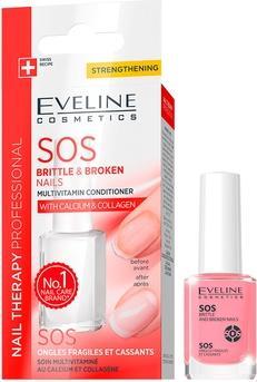 Produktbild Eveline Cosmetics - Sos Brittle & Broken Nails Multivitamin Conditioner - Multivitamin Conditioner (12 ml)