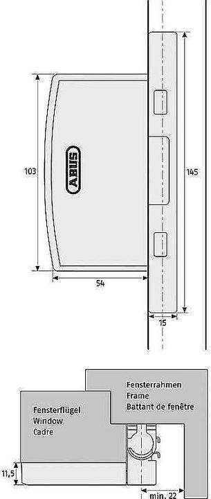 Immagine prodotto Abus FAS97 S