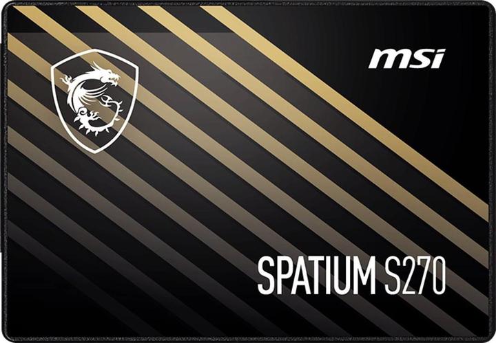 Actual product image MSI Dysk SSD Spatium S270 480GB 2.5" SATA III (S78-440E350-P83) (480 GB, 2.5")