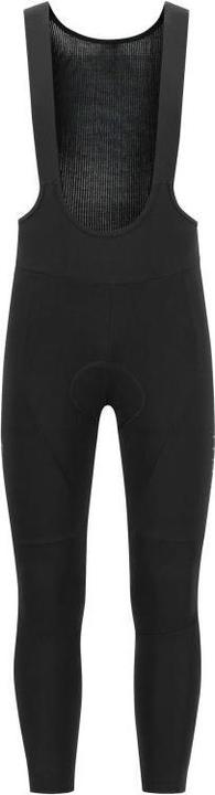 Rogelli Pantaloncini da ciclismo Essential da uomo - Pantaloncini lunghi da ciclismo con bretelle - Nero (XXL)