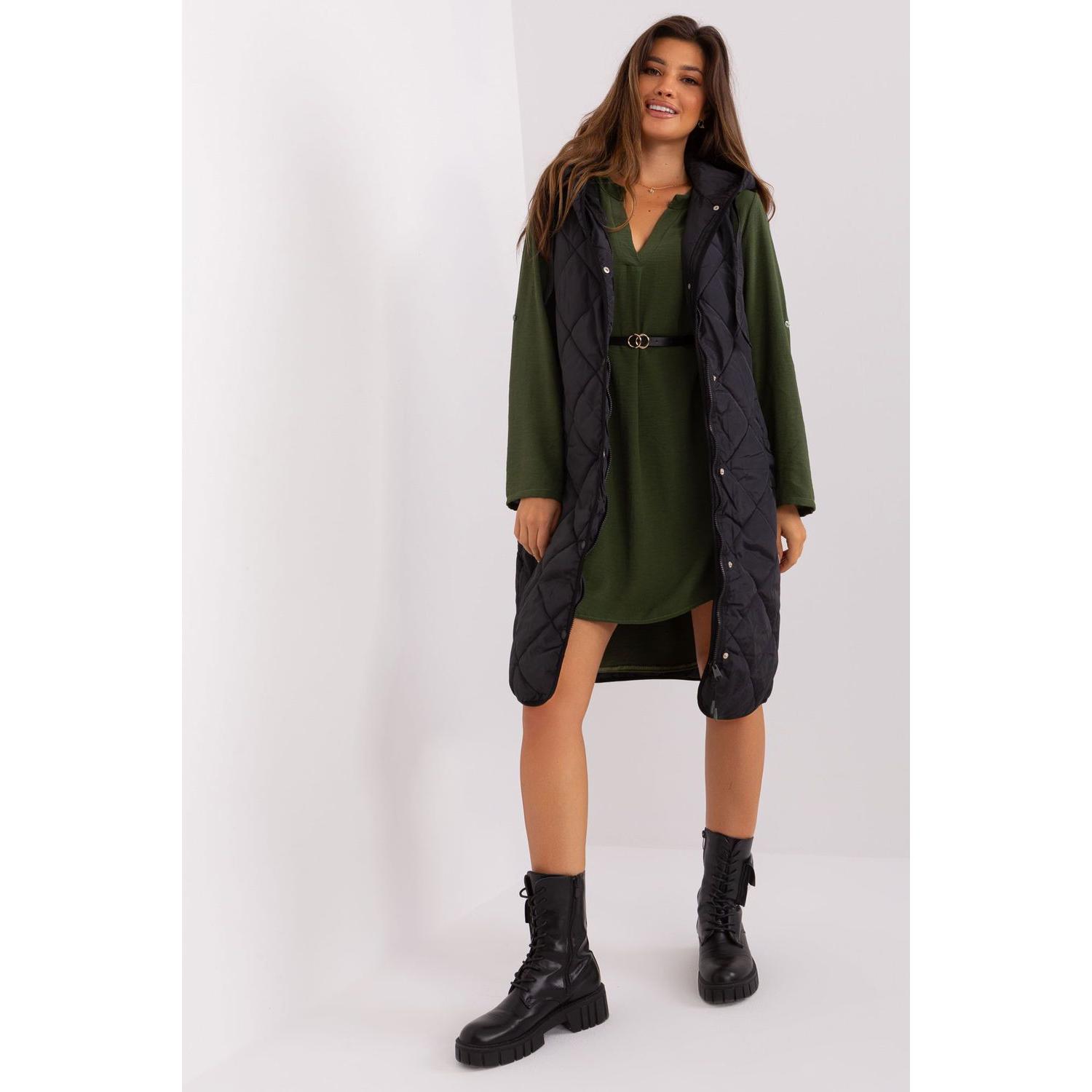 Sublevel, Damen, Weste, Weste model, Schwarz, (XL)