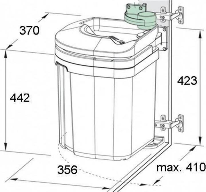 Produktbild Müllex Euro Flexx (35 l)