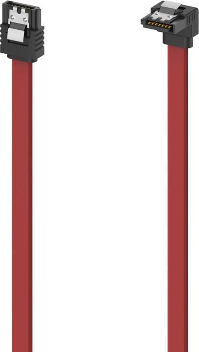 Produktbild Hama SATA-Kabel, Serial-ATA III, 6 Gbit/s, intern, 90°, 0,60 m (60 cm, SATA III)