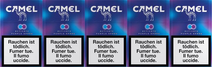 Actual product image Camel Activate Purple Spark Box (10 pcs.)