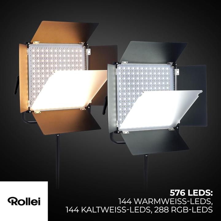 Produktbild Rollei Vibe Panel 900 (Ringlicht, Studioleuchte, Videoleuchte)