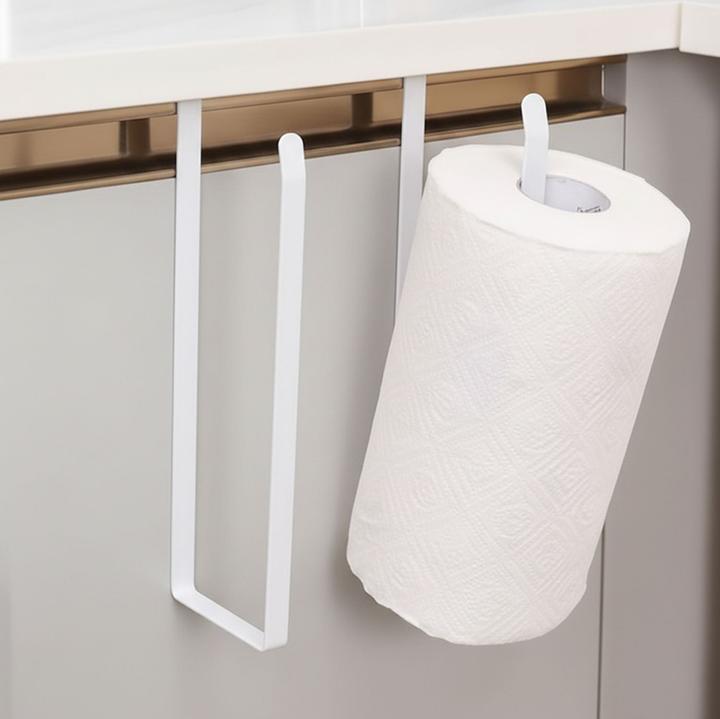 Actual product image Intirilife 2x paper roll holder in white