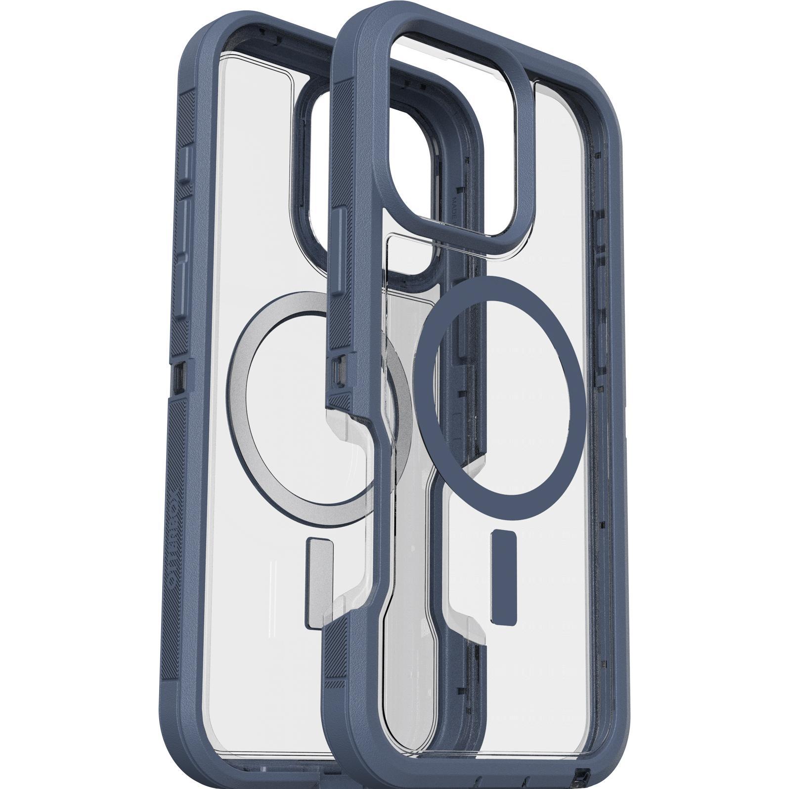Thumbnail - OtterBox Defender XT mit MagSafe (Apple iPhone 16 Pro Max), Smartphone Hülle, Transparent, Blau