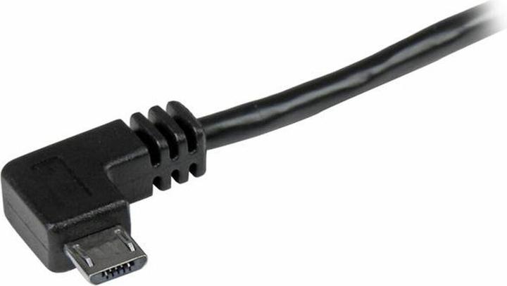 Produktbild StarTech Micro USB Kabel mit rechts gewinkelten Anschlüssen - Stecker/Stecker - 1m - USB A zu Micro B Ansc... (1 m, USB 2.0)