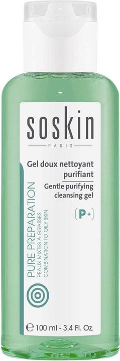 Actual product image Soskin Paris - (Gentle Purifying Clean sing Gel) - Volume: 100 ml (Cleansing gel)