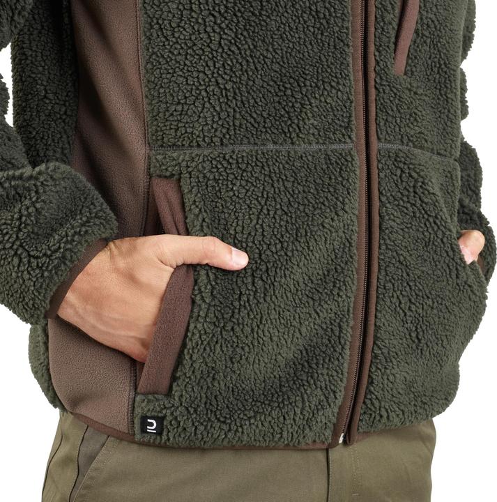 Produktbild Solognac Fleecejacke 500 wattiert grün (XXL)