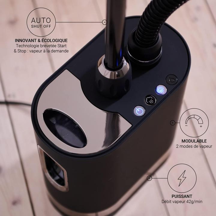 Image du produit SteamOne Défroisseur vapeur vertical Stilys Mic (2000 W, 42 g/min)