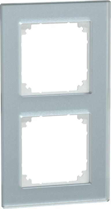 Produktbild Merten MEG4020-2320 Echtglasrahmen 2F