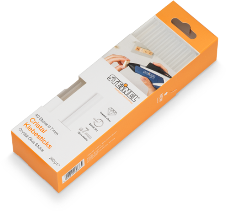 Actual product image Steinel Cristal glue sticks