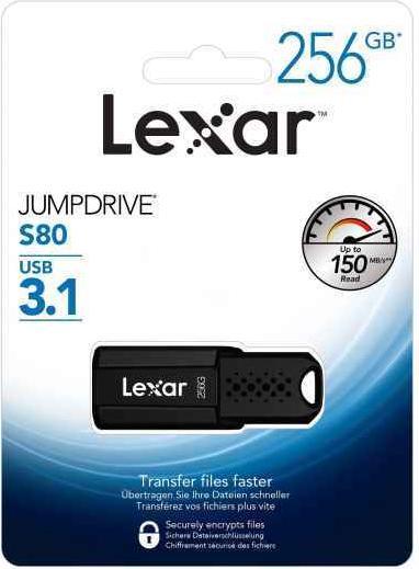 Produktbild Lexar JumpDrive S80 (256 GB, USB-A)