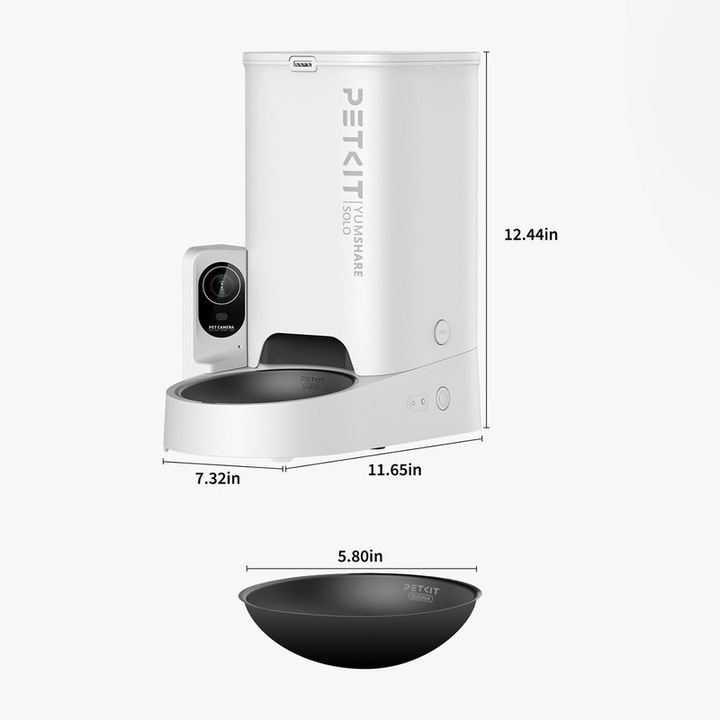 Image du produit Petkit YumShare Solo avec caméra (3 l)