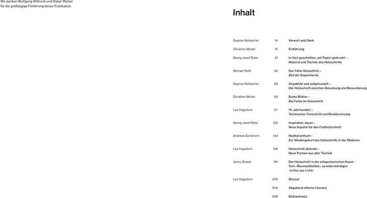 Actual product image Holzschnitt (German, 2022)