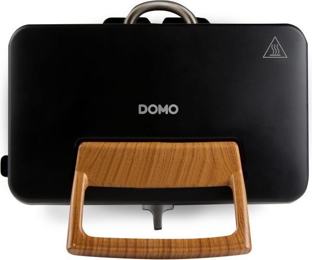 Actual product image Domo SANDWICH-WAFFEL-GRILL 3-IN-1 INKY BLACK Sandwichmaker Schwarz