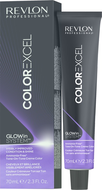 Image du produit Revlon Professional Rev Color Excel Glowin 7,12 70ml Nouveau (Blond moyen cendré irisé)