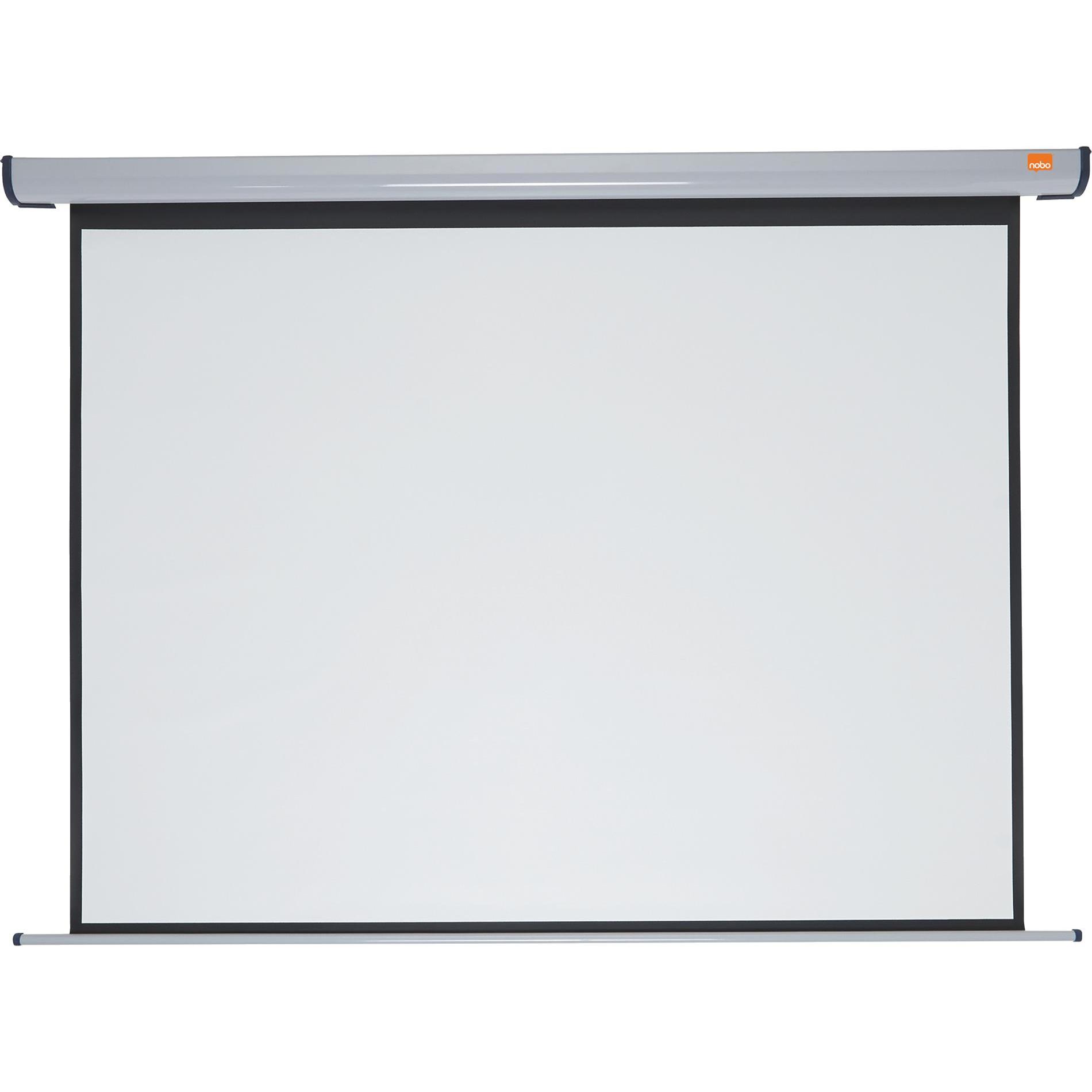 Nobo Electric Wall Projection Screen 1920x1440mm (94.49", 4:3), Leinwand, Grau