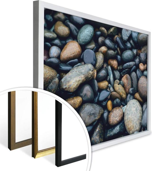 Produktbild Trenddeko Steinstrand 02 (60 x 50 cm)