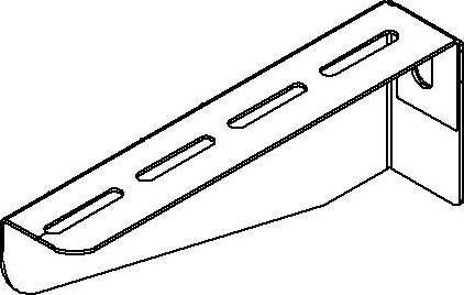 Image du produit Niedax Console murale KTAL300 310mm