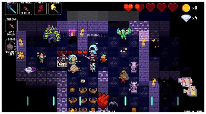 Actual product image Brace Yourself Games PS4 NecroDancer crypt, including Enhanced DLC (PS4, EN)