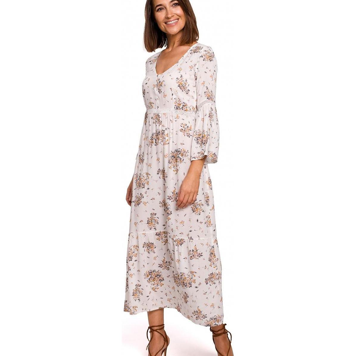 Stylove, Kleider, Alltagskleid, Beige, (XL)
