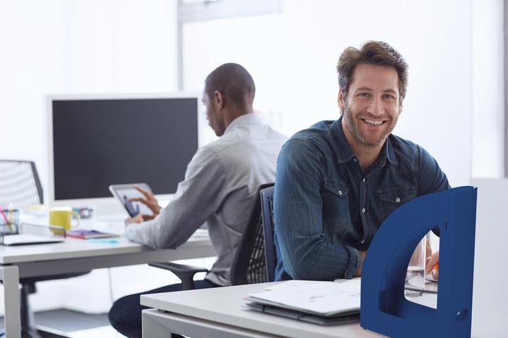 Produktbild Q-Connect Stehsammler opak (C4)