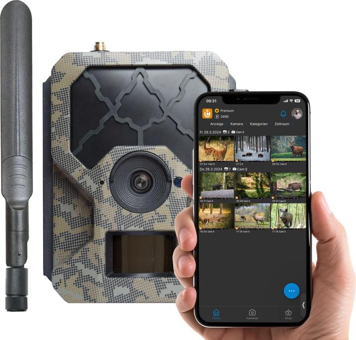 Image du produit ICUserver ICU CLOM Cam-S Wildkamera Tarn-Grün