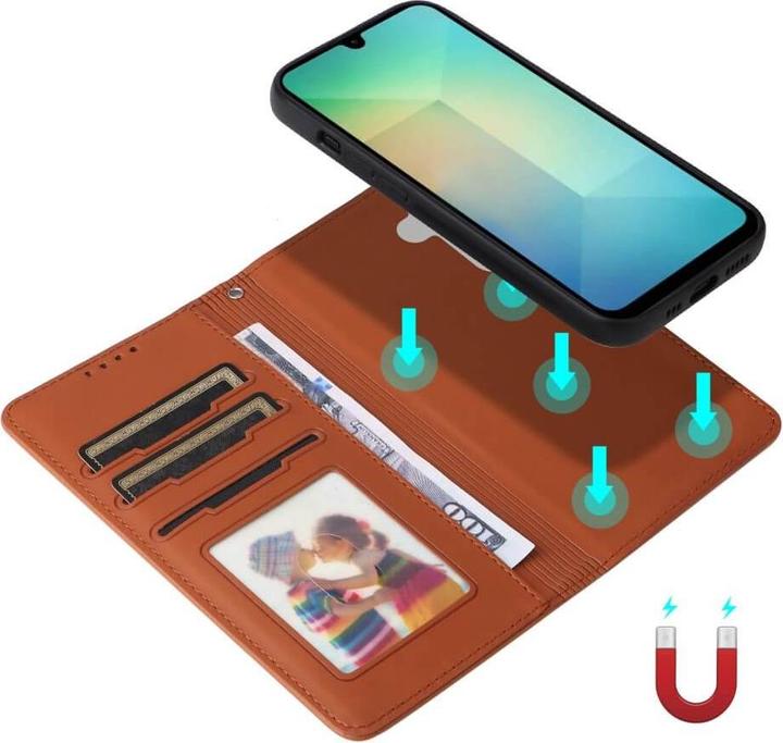 Immagine prodotto Cover-Discount Galaxy A26 - Teilbare Brieftasche 2-in-1 Handyhülle (Samsung Galaxy A26)