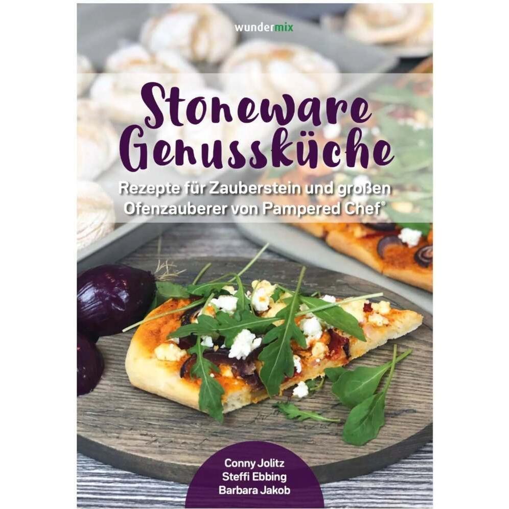 Thumbnail - Stoneware Genussküche Band 1. Rezepte für Zauberstein & Ofenzauberer von Pampered Chef, Ratgeber von Conny Jolitz, Barba...