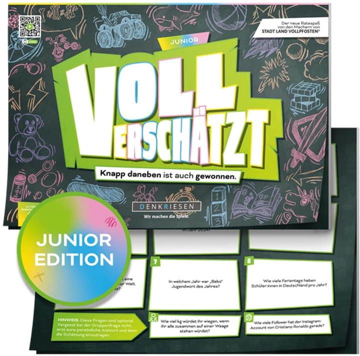 Immagine prodotto Denkriesen Voll Verschätzt - Blocco A4 Edizione Junior (d) (Tedesco)