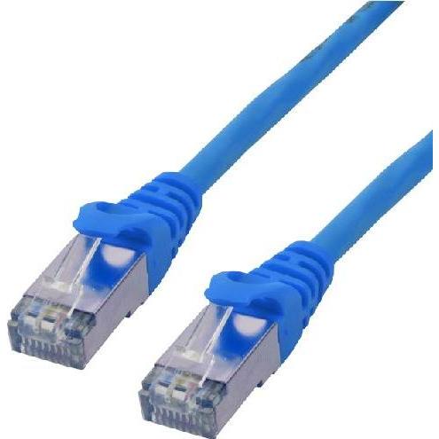 MCL FTP6-10M/B - Câble CAT 6 RJ45 F/UTP (F/UTP, CAT6, 10 m), Netzwerkkabel