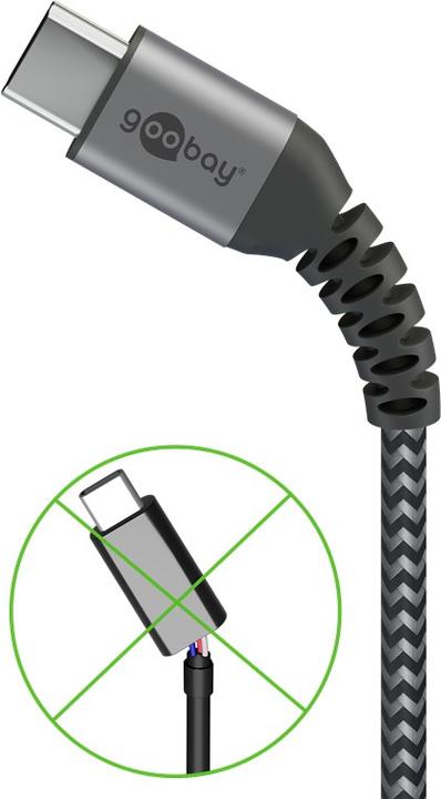Image du produit Goobay USB C – USB C (1 m, USB 2.0, 60 W)