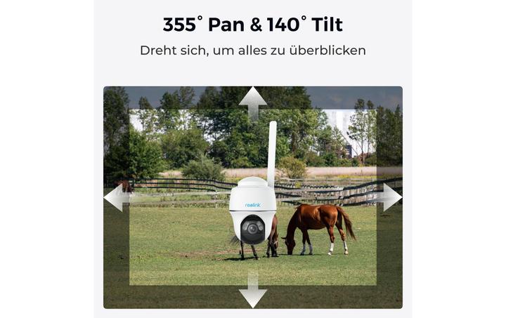 Image du produit Reolink Go G430 4G PT Kamera inkl. Solarpanel (2560 x 1440 (WQHD))