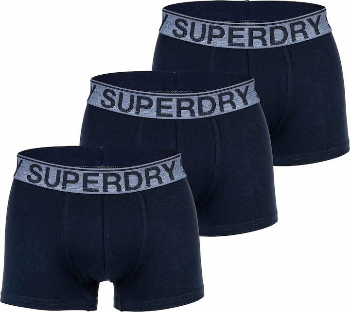 Produktbild Superdry Boxershort Casual Bequem sitzend (S, 3er Pack)