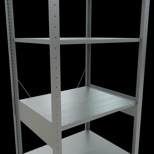 Actual product image Schulte Lagertechnik MULTIplus150 basic racking system with cross braces
