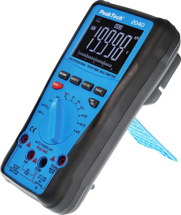 Produktbild Peaktech 2040 - Multimeter digital 20000 Counts TRMS USB (CAT III, CAT IV 600V)