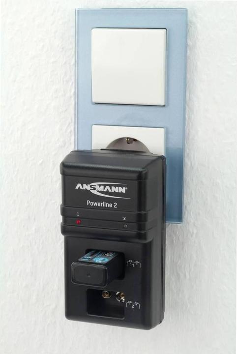 Immagine prodotto Ansmann Stromleitung 2 (2 pz., 9V Block, Caricabatterie senza batteria)