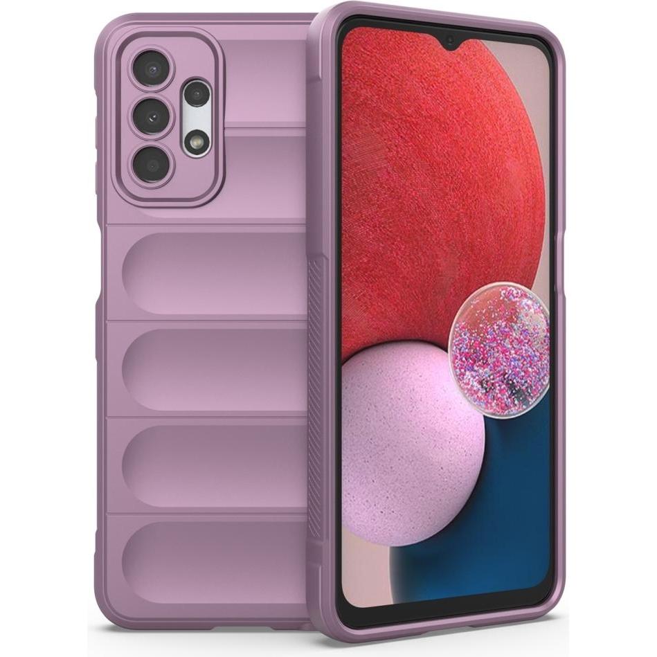Screenguard CloudCase Samsung Galaxy A13 4G TPU Hülle (Samsung Galaxy A13), Smartphone Hülle, Violett
