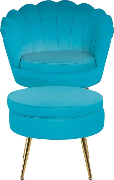 Produktbild SalesFever Sitzpouf hellblau