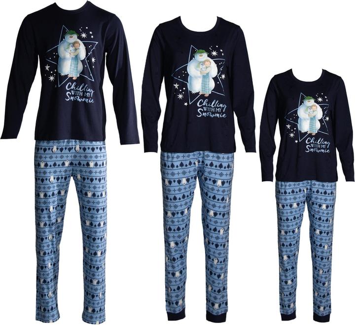 Universal Textiles Set Pigiama Lungo Natale Orso Polare Uomo