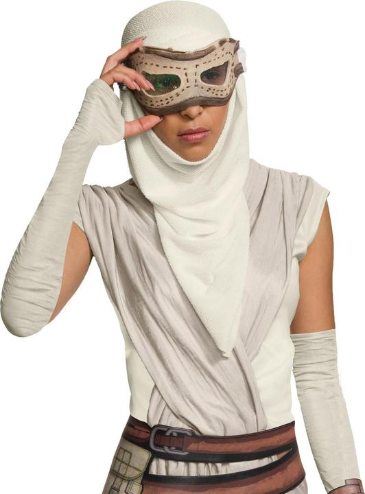 Actual product image Rubies Star Wars 7 Rey Maske und Kapuze