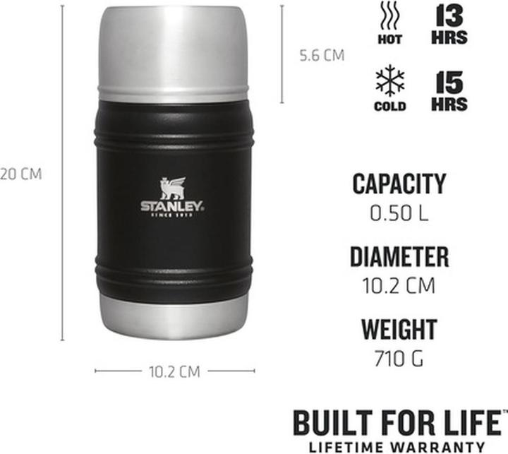 Produktbild Stanley 1913 - The Artisan Thermal Food Jar.50L / 17oz - Black Moon
